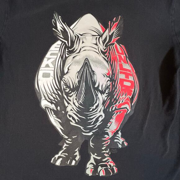 Ecko Unltd Beta Beast Rhino Short Sleeve Shirt Size L - Picture 2 of 6